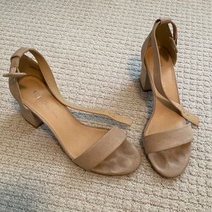CL by Laundry suede heels
